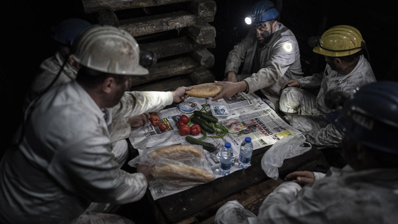 Foto - Zonguldak'ın Kara Elmas kahramanları: Yerin 300 metre altında hayat