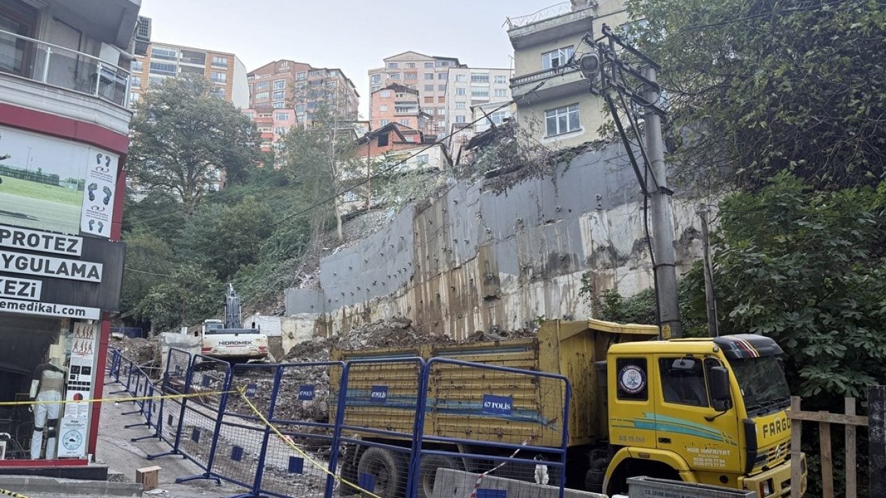Foto - Zonguldak'ta bina çökmüştü! Çevresindeki 7 bina da tedbiren boşaltıldı