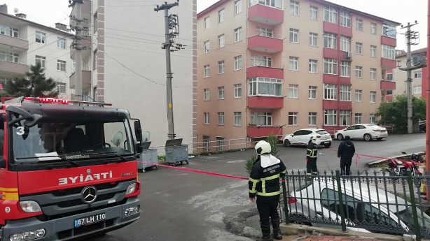 Foto - Zonguldak'ta elektrik direğinde ortaya çıkan enerji akımı korkuttu