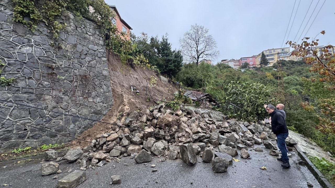 Foto - Zonguldak'ta heyelan!