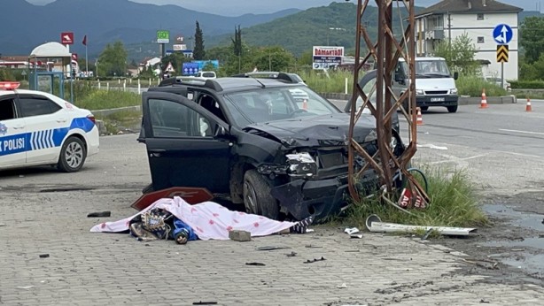 Zonguldak'ta kaza: 1 ölü, 3 yaralı