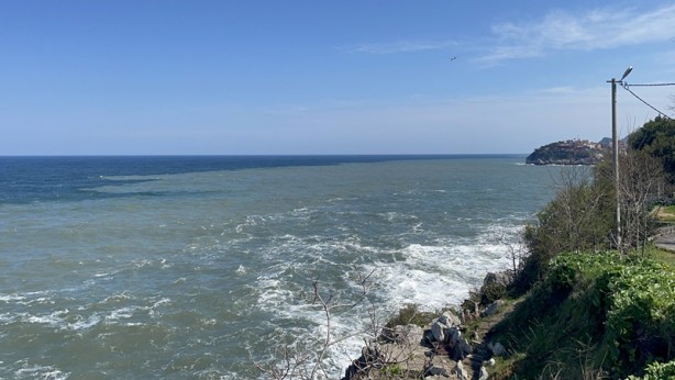 Foto - Zonguldak'ta sağanağın ardından denizin rengi değişti