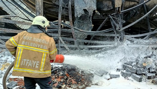 Foto - Zonguldak'taki yangının boyutu gün ağarınca ortaya çıktı