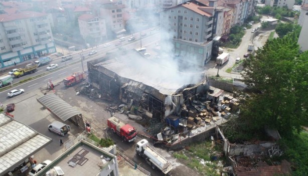 Foto - Zonguldak'taki yangının boyutu gün ağarınca ortaya çıktı