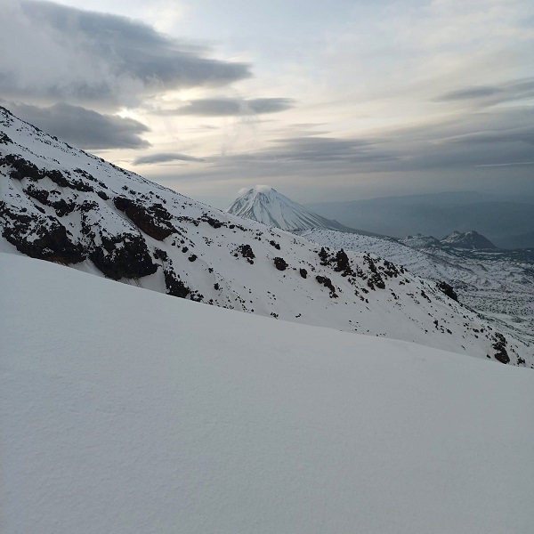 Foto - Zorlu tırmanış 6 saat sürdü! Mayıs ayında -35 derece