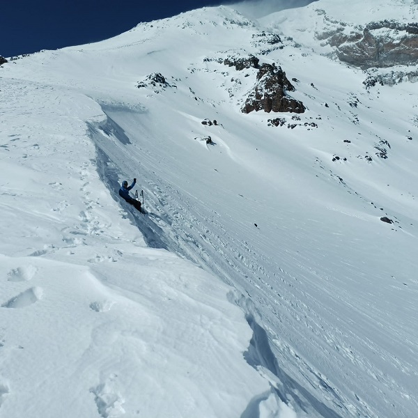 Foto - Zorlu tırmanış 6 saat sürdü! Mayıs ayında -35 derece