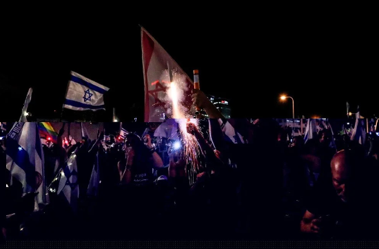 Foto - Zulümle abad olanın ahiri berbad olur! İsrail’de iç savaş korkusu: Yüz binler sokaklarda