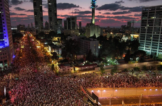 Foto - Zulümle abad olanın ahiri berbad olur! İsrail’de iç savaş korkusu: Yüz binler sokaklarda