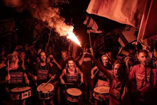 Foto - Zulümle abad olanın ahiri berbad olur! İsrail’de iç savaş korkusu: Yüz binler sokaklarda