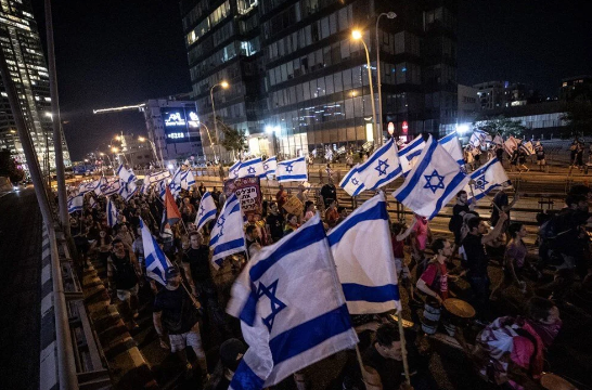 Foto - Zulümle abad olanın ahiri berbad olur! İsrail’de iç savaş korkusu: Yüz binler sokaklarda