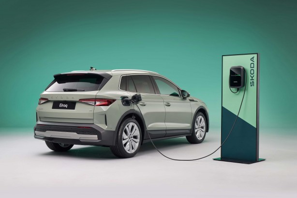 Foto - Škoda tamamen elektrikli Elroq modelinin örtüsünü kaldırdı! Türkiye’ye ne zaman gelecek? 
