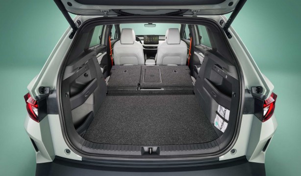 Foto - Škoda tamamen elektrikli Elroq modelinin örtüsünü kaldırdı! Türkiye’ye ne zaman gelecek? 