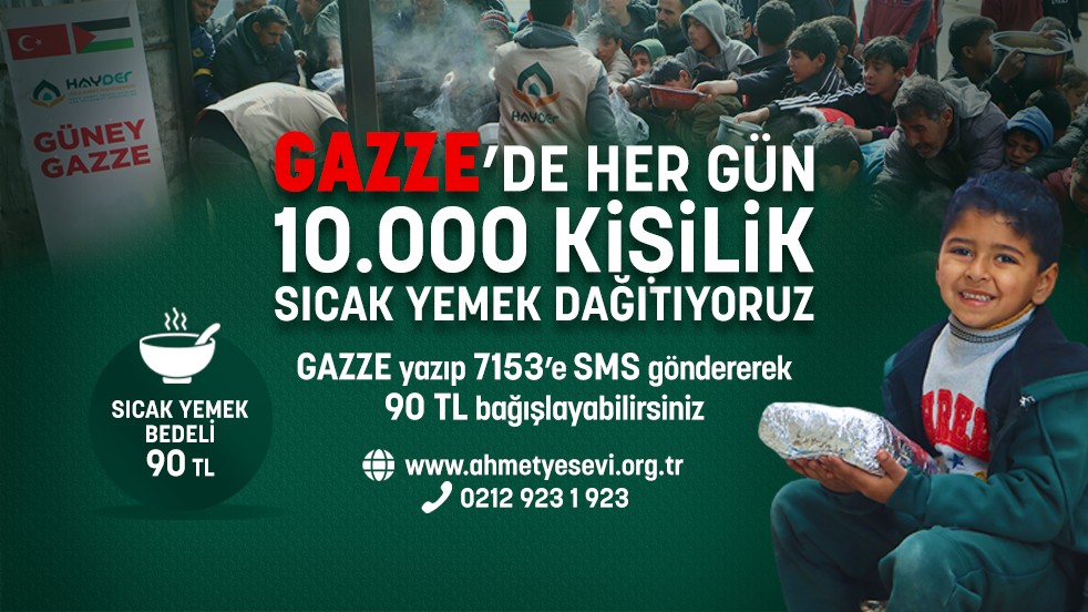 Hayder Gazze Sıcak Yemek 7-8-9-10-11-12