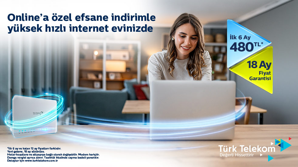 Telekom FBB efsane indirim online özel avantajlı teklif