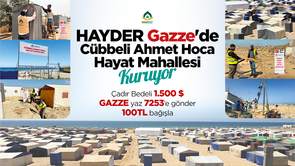 Hayder çadırkent 17-21 haziran