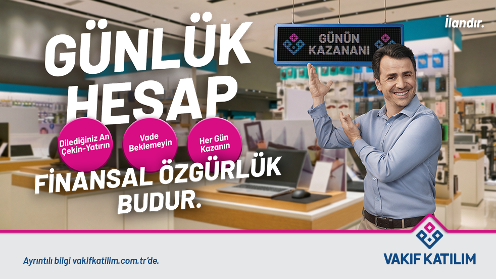Vakıf Katılım Esnaf 3 Haziran