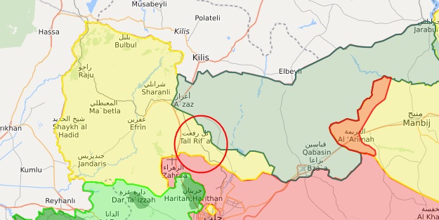 Türk topçuları Afrin'i vuruyor