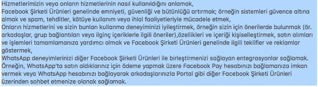Whatsapp Gizlilik Sozlesmesi Maddelerinde Neler Var