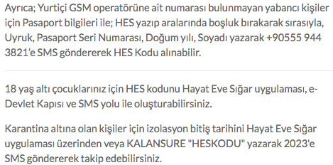 hes kodu nasıl alınır