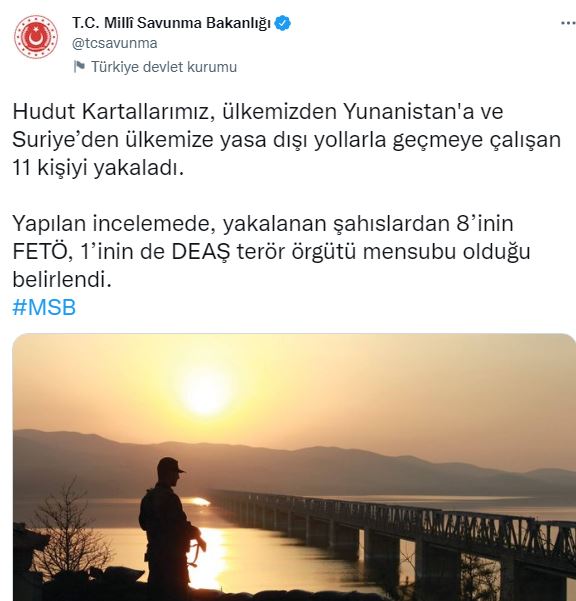 Hudutlarda 9 terörist daha yakalandı Yeni Akit