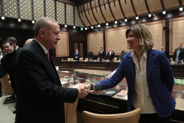 Cumhurbaşkanı Erdoğan 'Reis' Esprisiyle Ünlü Oyuncuyu Güldürdü
