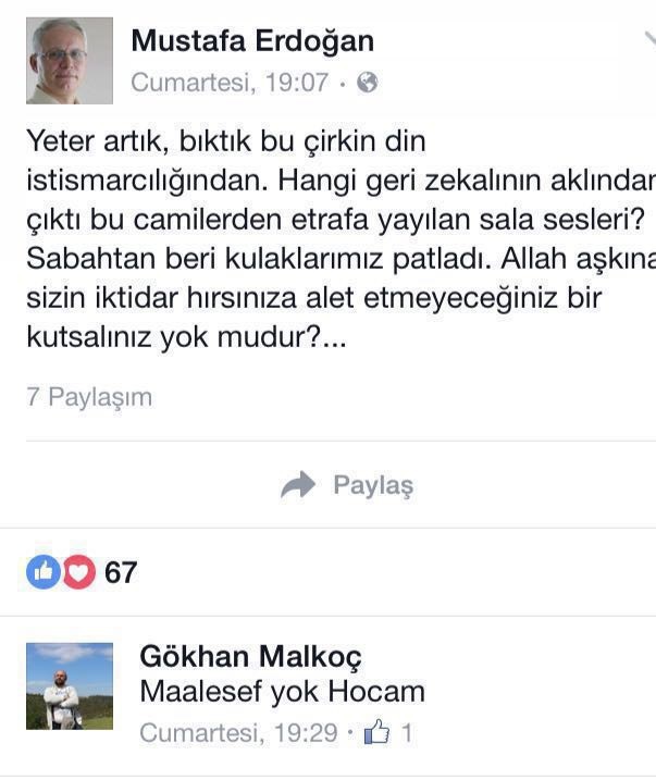 Darbe girişimini destekler nitelikteki bu yoruma rağmen Malkoç, yeni yapılanma çerçevesinde oluşturulan yeni TFF Sağlık Kurulu'nda yer aldı.