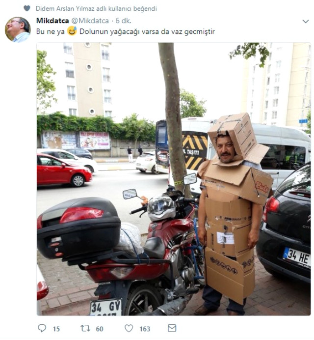 İstanbulluların Doludan Korunmak İçin Aldığı İlginç Önlemler Sosyal Medyayı Salladı