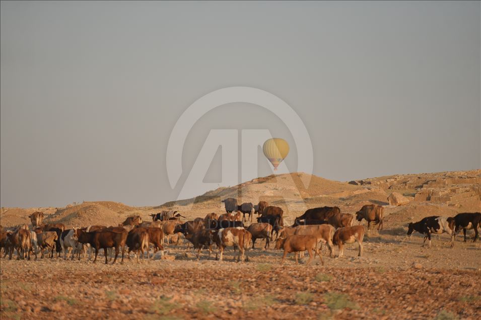 Tarih kokan Mardin'e gökyüzünden bakış