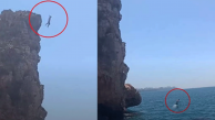 Antalya'da ölüme meydan okudu! Az kalsın paramparça oluyordu!