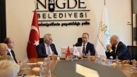 Başkan Özdemir İSO heyetine Niğde'nin yatırım potansiyelini anlattı