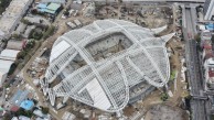 Başkentin yeni simgesi olacak stadyum havadan görüntülendi