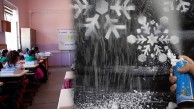 Bingöl'de bir öğrenci okula kar spreyi getirdi: 30 öğrenci hastanelik oldu