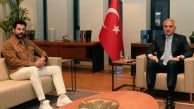 Burak Özçivit’ten Bakan Ersoy’a Ziyaret