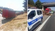 Bursa'da feci kaza! Emniyet şeridinde tamir ettikleri kamyonetin altında kalan 1 kişi öldü, 1 kişi ağır yaralandı!