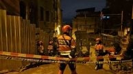 Çöken 5 katlı metruk binada yapılan aramada can kaybı yaşanmadı