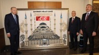 Cumhurbaşkanı Erdoğan'a Başkan Tahmazoğlu'ndan anlamlı hediye