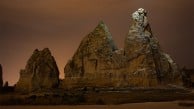Dört önemli nokta aydınlatıldı Kapadokya gece vakti de çok güzel