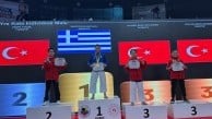 Düzceli genç karateci Yücel Çevik'ten Balkan ikinciliği gururu