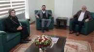 Ekrem ve Bedia Teymur’dan Akit Medya’ya ziyaret
