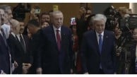 Erdoğan, Kazakistan'da resmi törenle karşılandı