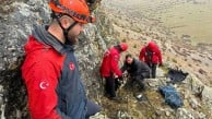 Erzincan’da nefes kesen kurtarma! Kayalıklarda mahsur kalan keçiler kurtarıldı!