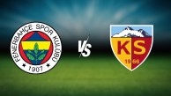 Fenerbahçe'nin, Kayserispor maçı kamp kadrosu açıklandı