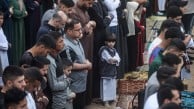 Gazze’de buruk bayram namazı