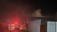 Geri dönüşüm deposunda yangın çıktı