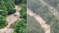 Giresun'da sel suları anne ile 2 kızını alıp götürdü