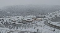 Hadim'de yoğun kar yağışı: İlçe beyaz örtüyle kaplandı!