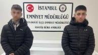 İstanbul'da 3 farklı iş yerinden hırsızlık yapan 2 şüpheli yakalandı