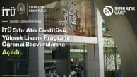 İTÜ Sıfır Atık Enstitüsü, Yüksek Lisans Programı Öğrenci Başvurularına Açıldı