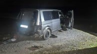 Kars'ta şarampole devrilen aracın sürücüsü öldü