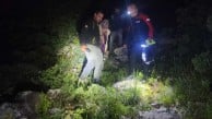 Kayalık arazide mahsur kaldı! AFAD ekipleri kurtardı